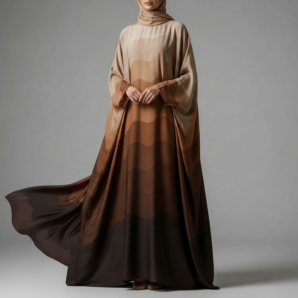 The Azure Majesty Abaya