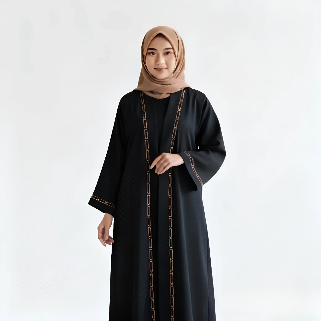 DMC Stone Work Abaya